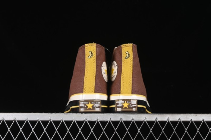 Converse Zoo Happy Pets Series High-Top Fleece-Lined Casual Sneakers with Animal-Themed Design - A12767C