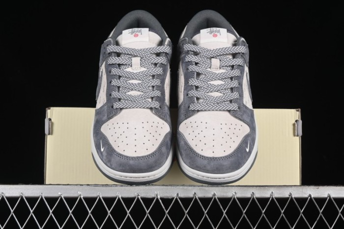 Nike SB Dunk Low Stussy Anniversary Edition Premium Customized Low-Top Casual Sneakers - XX2025-508