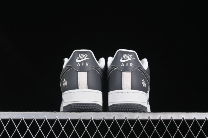Nike Air Force 1'07 Low Stussy Collaboration Star Dust Grey Low-Top Casual Sneakers - XZ6188-229