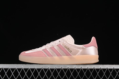 Adidas Originals Gazelle Indoor Retro Casual Sneakers with Anti-Slip and Wear-Resistant Sole - JI2709