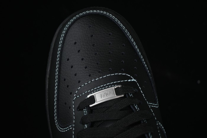 Nike Air Force 1 Low  Tiffany Blue  – Black & Aqua Classic