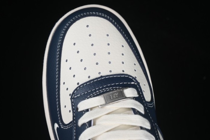 Nike Air Force 1 '07 Low The North Face Collaboration Blue Red Double Swoosh Casual Sneakers - XS1958-521