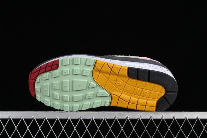 Nike Air Max 1 Retro Running Shoes with Half-Sole Air Cushion - FZ4133-640 1