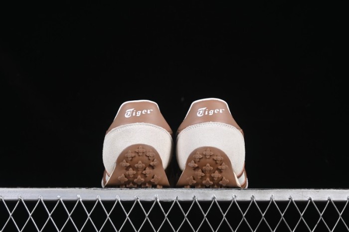 Onitsuka Tiger Serrano Retro Sneakers - White/Brown