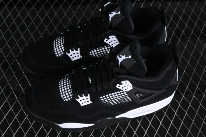 Nike Air Jordan 4 Retro White Thunder Basketball Shoes - FQ8138-001