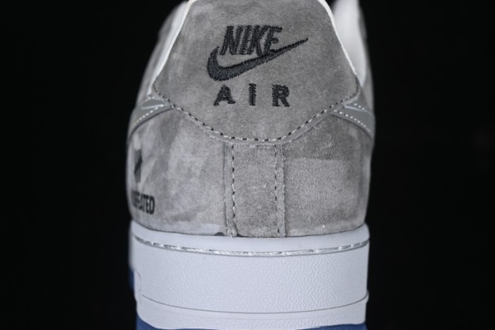Nike Air Force 1 '07 Low UN Collaboration - Shadow Grey Pigskin Sneakers DF0188-018