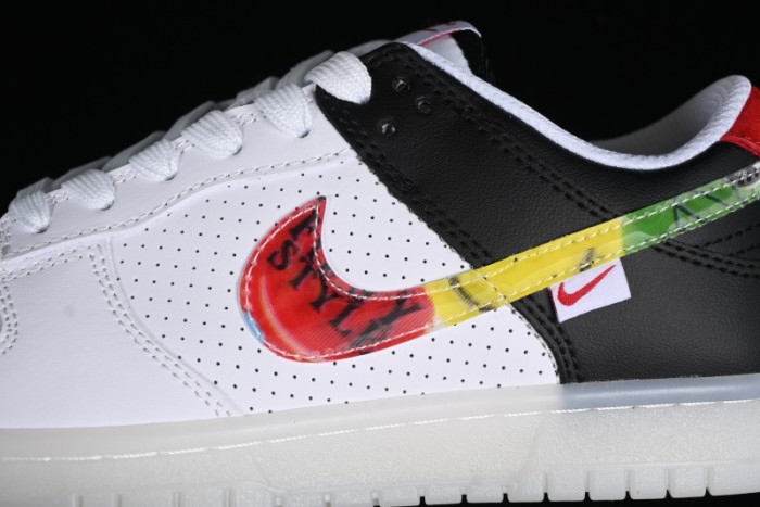 Nike SB Dunk Low Multi-Color Crystal Anniversary Customized Low-Top Casual Skate Shoes - JH8039-935 1