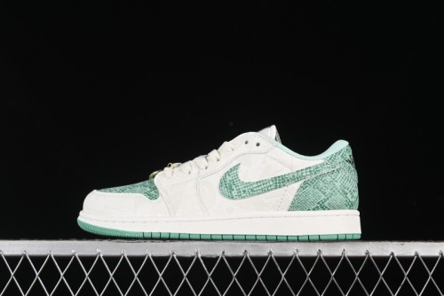 Nike Air Jordan 1 Low OG Retro Basketball Shoes Snake Year Limited Edition - HF3144-100
