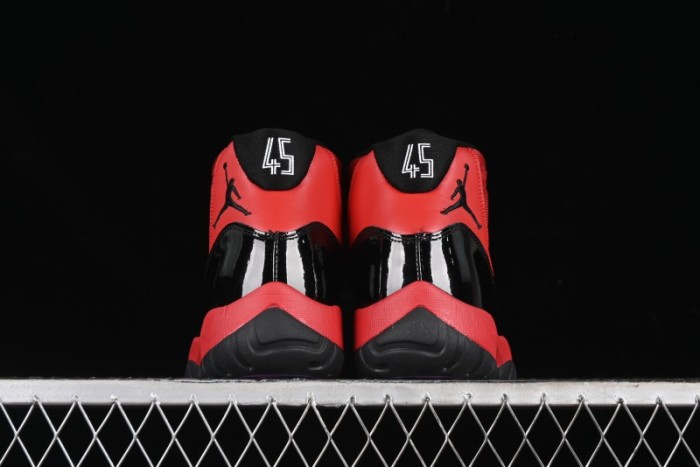 Nike Air Jordan 11 Retro High Top Basketball Shoes in Black/Red - CT8012-600
