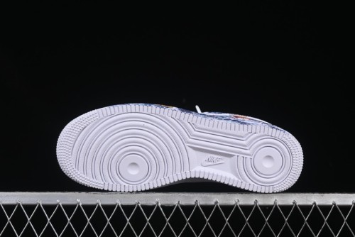 Nike Air Force 1 '07 Low Casual Sneakers with All-sole Air Cushion - DD8959-100