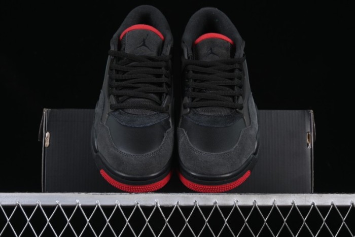 Nike Air Jordan 4 Remastered Sneakers with Textile Mesh, Leather and Suede Upper - FQ7939-060