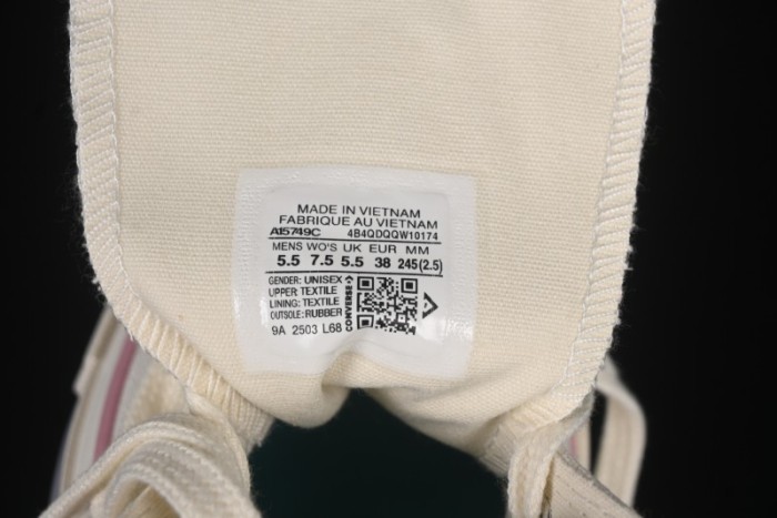 Converse Chuck 1970s Moon Embroidery High-Top Casual Sneakers - A15749C