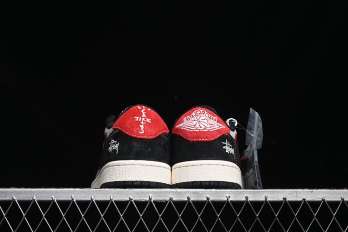 Nike Travis Scott x Fragment Design x Air Jordan 1 Low OG SP AJ1 Sneakers - SJ2068-133