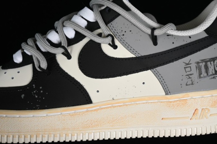 Nike Air Force 1 '07 Low Custom Hand-Painted Anime Theme Casual Sneakers with Strap - ZH0316-015 1