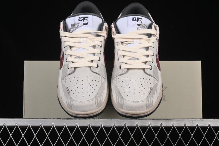 Nike Dunk Low Retro 'Double Swoosh' CNY Year of the Snake Panda Mischief Casual Sneakers - HV1800-101