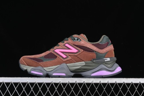 New Balance 9060 Retro Casual Running Shoes with ABZORB Cushioning Technology - U9060BUR