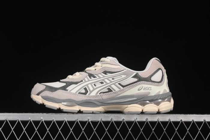 Asics Gel-NYC Retro Breathable Casual Shoes with Cushioning for Men - 1201A789-103