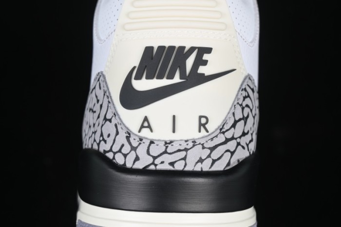 Nike Air Jordan 3 Retro White Cement Reimagined Basketball Shoes - DN3707-100