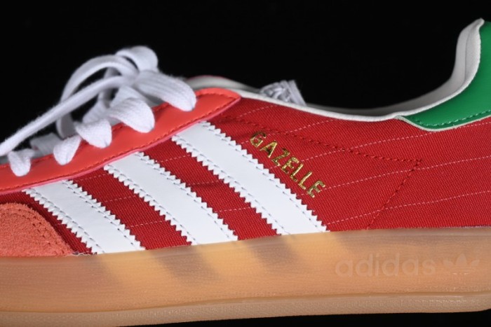 Adidas Originals Gazelle Indoor IF9641 Retro Casual Slip-Resistant Low-Top Sneakers - IF9641
