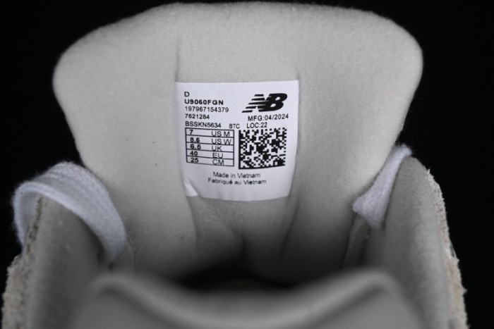 Joe Freshgoods x New Balance 9060 Retro Casual Running Sneakers with ABZORB Cushioning - U9060FGN 1