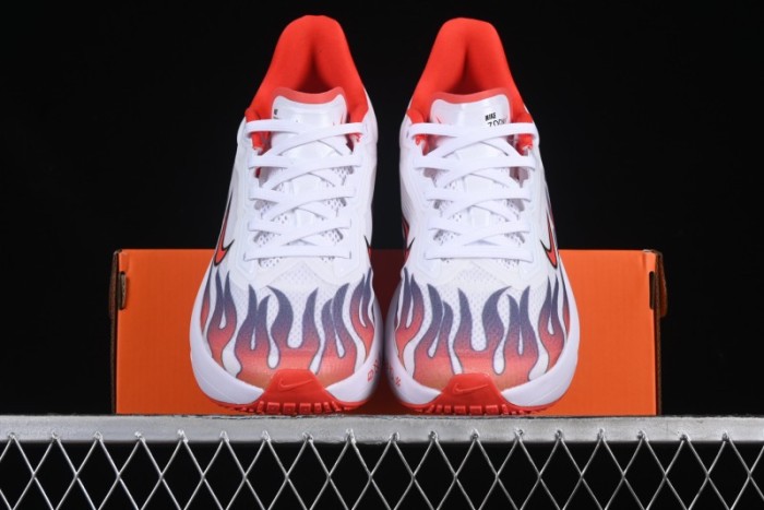 Nike Zoom Fly 6 Lightweight Responsive Running Shoes with Flyknit and Carbon Fiber Plate - HQ3498-100