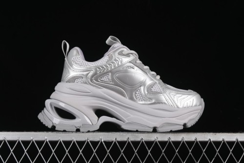 GG-CC Platform Sneakers with Chunky Sole for Casual Wear and Running - G24X9833