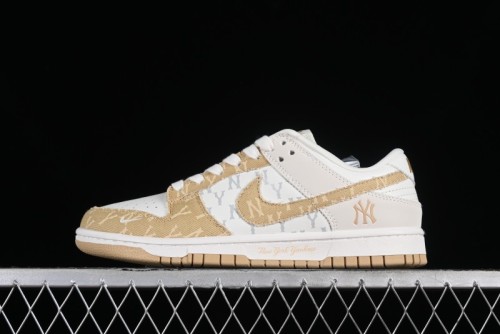 Nike SB Dunk Low MLB Collaboration - Yellow Denim Anniversary Custom Low-Top Casual Skate Shoes - DQ1098-346 1