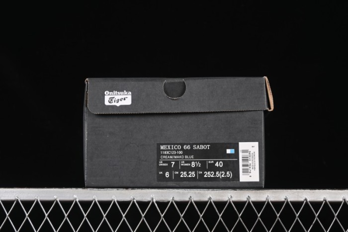 Onitsuka Tiger Mexico 66 Sabot Slip-On Sneakers with Breathable Mesh Upper - 1183C123-100