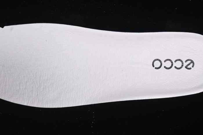 ECCO Street Light Series Autumn Platform Round Toe Versatile Casual White Sneakers 63311901002