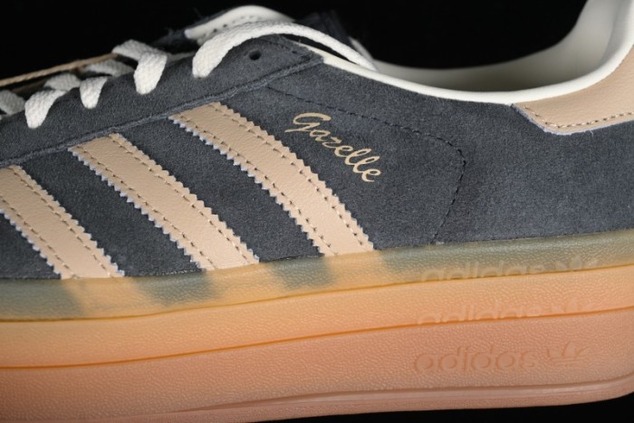 Adidas Originals Gazelle Bold IE0428 Low-Top Sneakers with Thick Sole for Casual Wear - IE0428 1