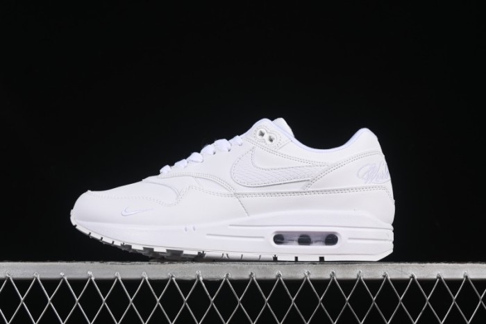 Nike Air Max 1 Retro Running Shoes with Half-Sole Air Cushion - HF8813-100