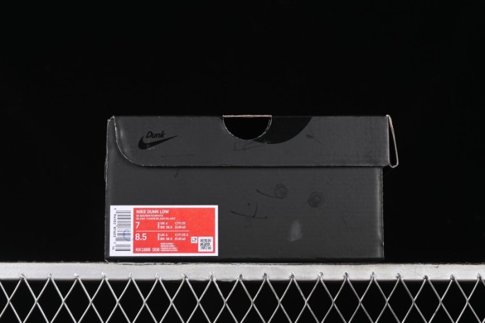 Nike SB Dunk Low Supreme Collaboration - Double Swoosh Beige Navy Anniversary Custom Low-Top Casual Skate Shoes - XX2025-668