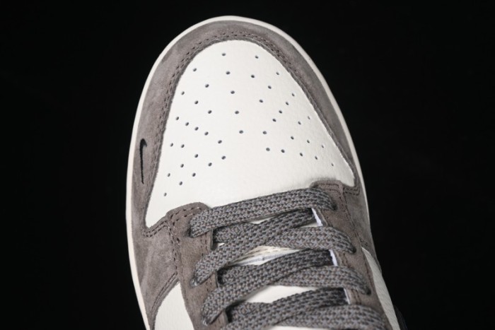 Nike SB Dunk Low The North Face Collaboration - Mysterious Grey Anniversary Edition Customized Low-Top Casual Skate Shoes - XS1086-006