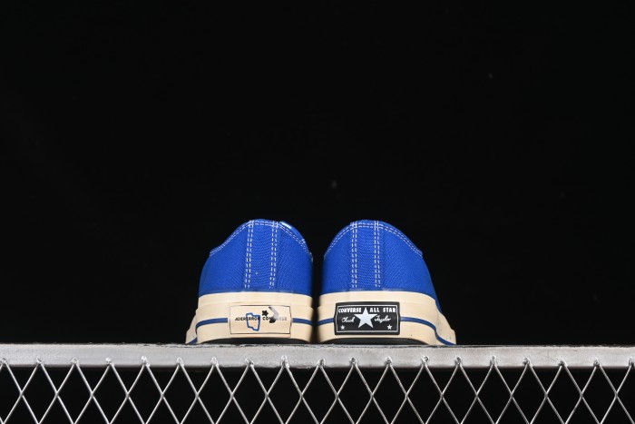 Ader Error x Converse Low Top Casual Canvas Sneakers with Special Pattern Print and Transparent Sole - A05352C