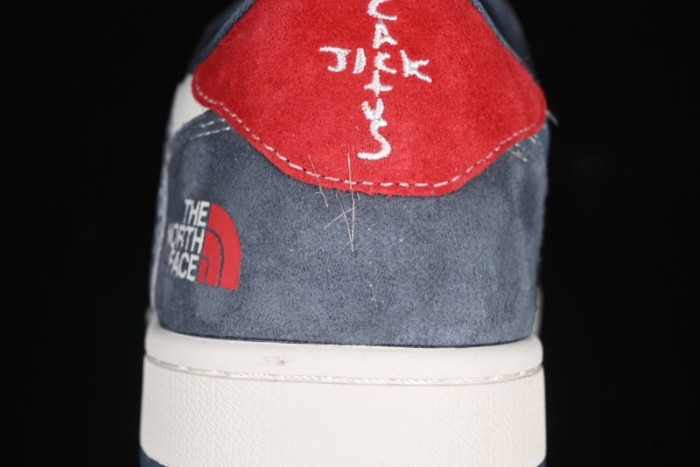 Nike Travis Scott x Fragment Design x Air Jordan 1 Low OG SP AJ1 CDG White Grey Low Top Casual Sneakers - DM9288-005