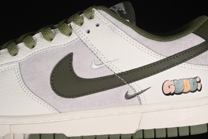 Nike SB Dunk Low Gucci Collaboration Anniversary High-End Custom Sneakers - KK1888-002
