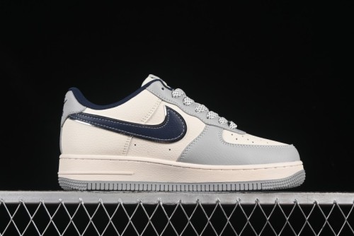 Nike Air Force 1 '07 Low Gucci Collaboration Grey Blue Swoosh Casual Sneakers - XS1958-543