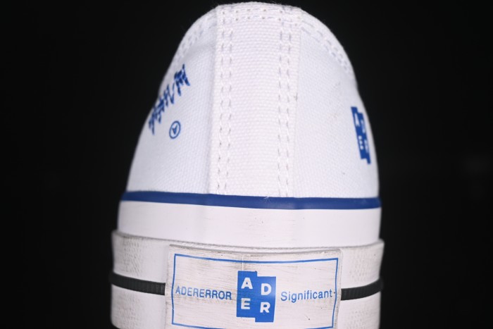 Ader Error x Converse Low-Top Casual Canvas Sneakers with Special Pattern Print - A14289C