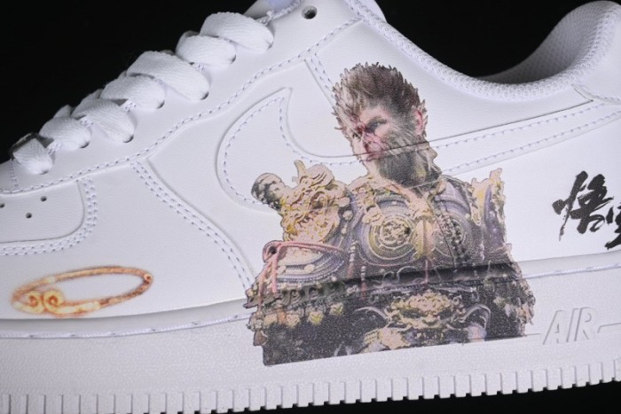 Nike Air Force 1 '07 Low  Sun  Black Myth Wukong Themed Casual Sneakers - CW2288-111