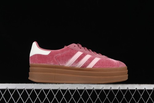 Adidas Originals Gazelle Bold IG4389 Low-Top Sneakers with Thick Sole for Slip Resistance and Durability
