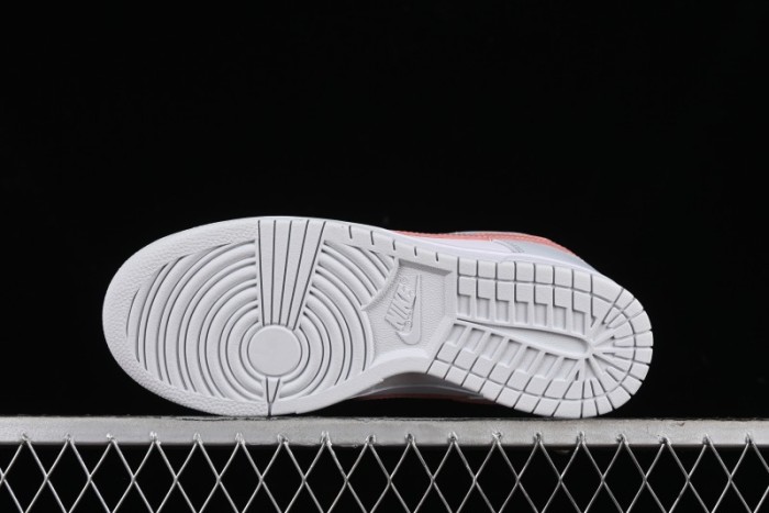 Nike SB Dunk Low White Grey Pink Skateboarding Shoes - HF0730-160