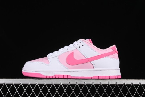 Nike SB Dunk Low Glacier Pink Low-Top Casual Skateboarding Shoes - HQ1181-661