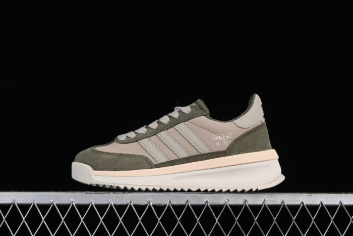 Adidas Originals SL 72 Retro Running Shoes with Ecotex Tongue and EVA Midsole - IH5632