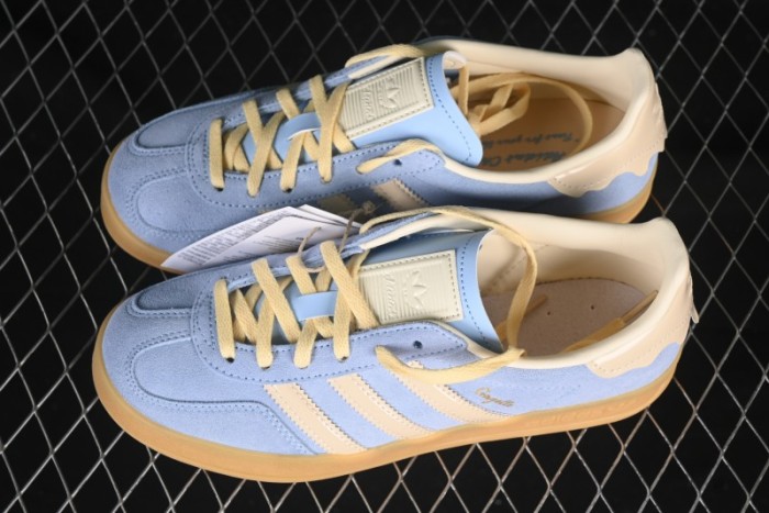 Adidas Originals Gazelle Indoor Retro Casual Shoes with Anti-Slip and Wear-Resistant Design - JR8029