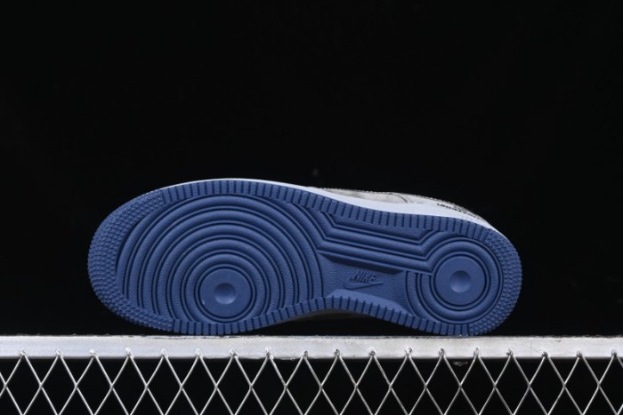 Nike Air Force 1 '07 Low UN Collaboration - Shadow Grey Pigskin Sneakers DF0188-018