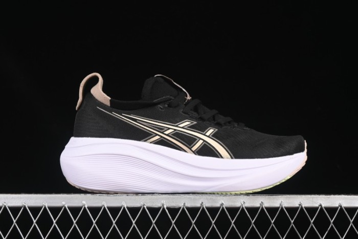 Asics Gel-Nimbus 27 Retro Breathable Casual Shoes with Cushioning for Men - 1012B753-003