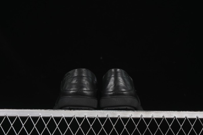 ECCO Soft Moc Summer Genuine Leather Breathable Slip-On Driving Shoes - 63516801001