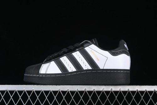 Adidas Originals Superstar XLG Casual Sneakers with Shell Toe and Thick Sole - IE8409