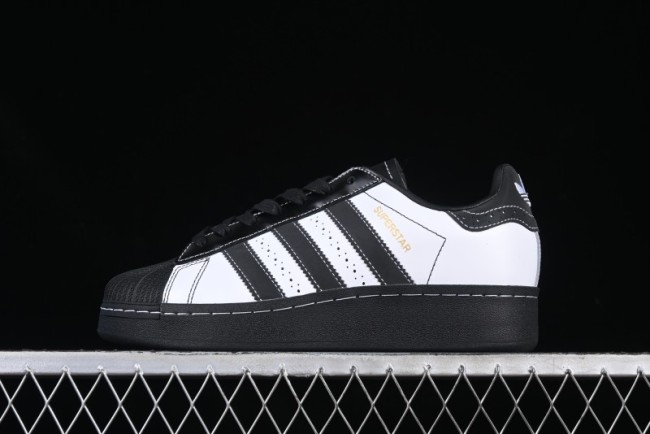 Adidas Originals Superstar XLG Casual Sneakers with Shell Toe and Thick Sole - IE8409