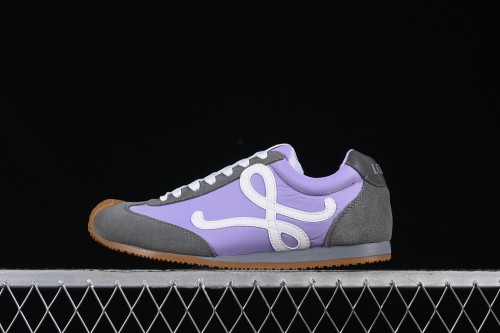 Loewe Ballet Runner 2.0 Sneakers Retro Style Lightweight Casual Shoes - PURPLE
